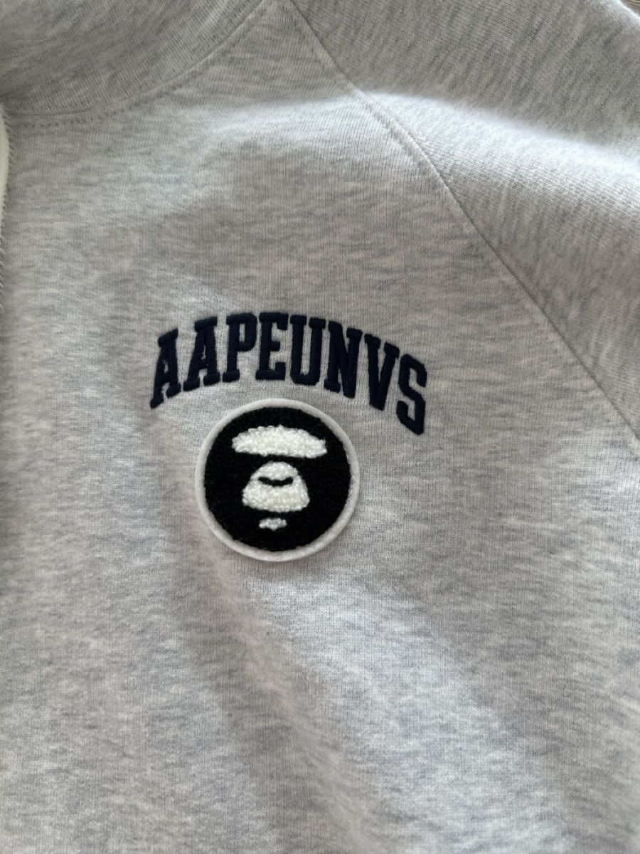 Maglioni & Felpe: Sweat à capuche Aape by A Bathing Ape, gris, taille L – Nuovo (secondo la descrizione) da Moutier venduto da francisco20 1