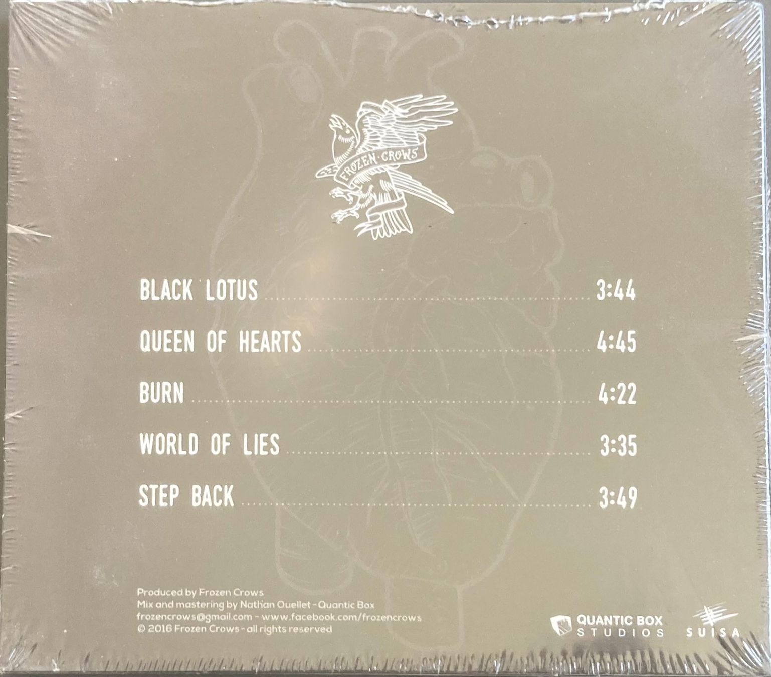 CDs: FROZEN CROWS - QUEEN OF HEARTS – Neuf avec emballage d'origine à Poliez-Pittet par Newtown-Records 1