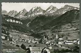 AK sw Nesslau-Neu St. Johann SG mit Churfirsten ≈ 1938 