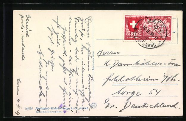 Cartoline postali: AK Luzern, Schweizerhofquai mit Rigi – Usato da Berlin venduto da bartko-reher 1