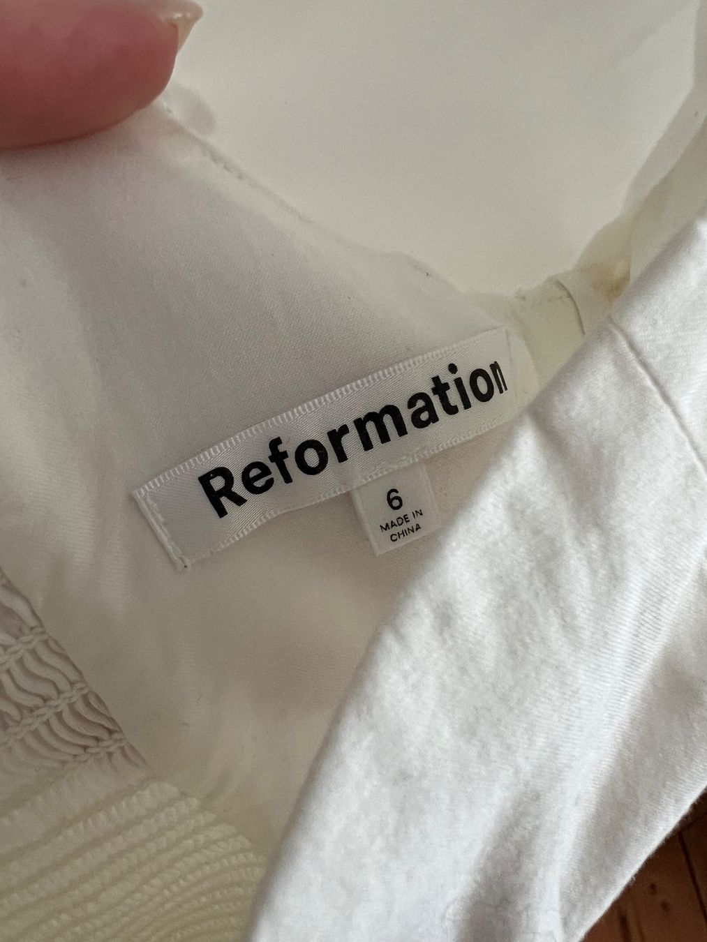 Reformation Vestiti: Weisses Kleid von Reformation Gr. 6 – Usato da Zürich venduto da lexi_alex 5