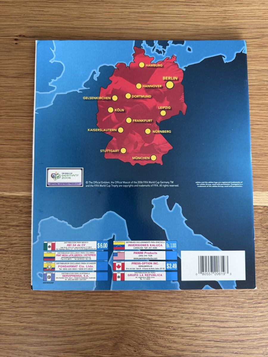 Panini Alben: Panini WM 2006 Album leer – Gebraucht aus Emmen von Panininho 1