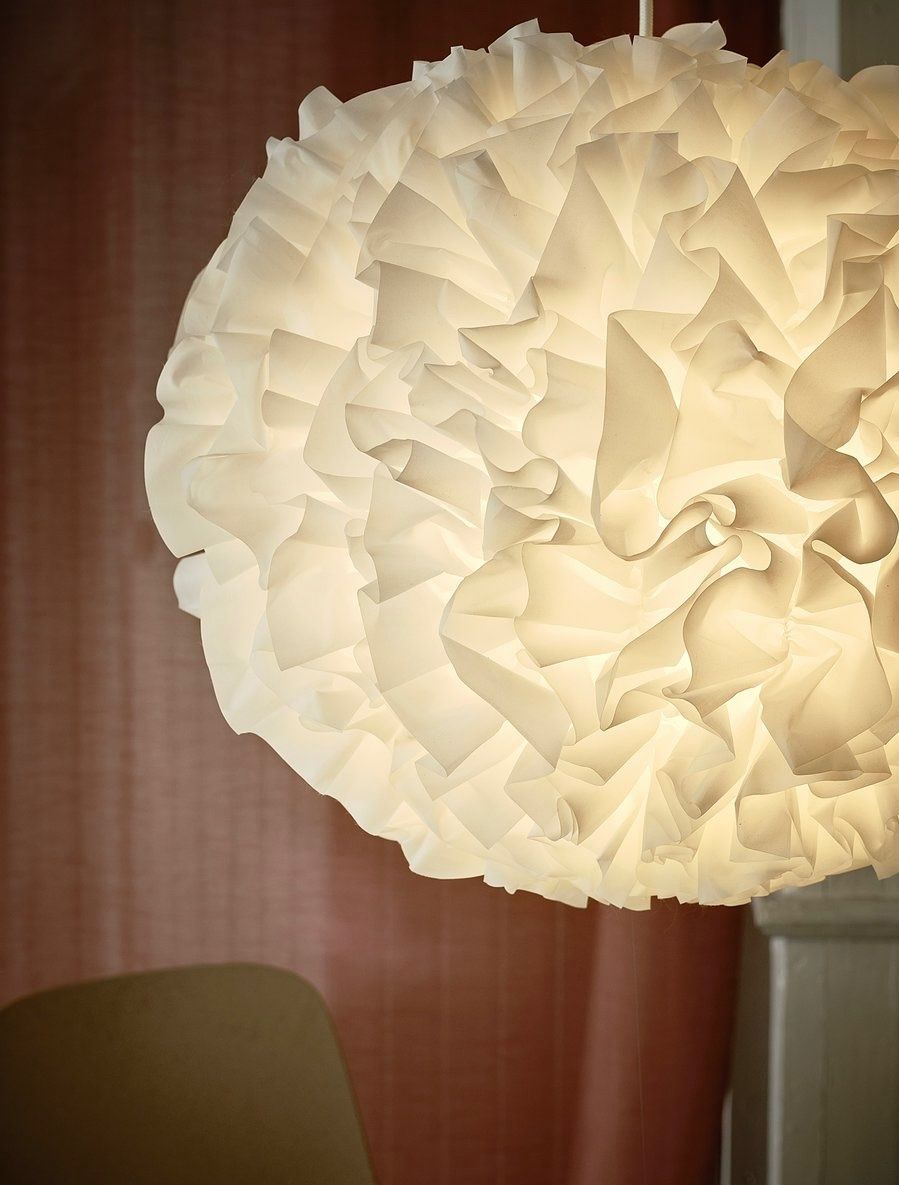 Ikea Kronleuchter & Deckenlampen: VINDKAST Hängeleuchte weiß Durchmesser 50cm – Neu und originalverpackt aus Basel von Seifehuesli 2