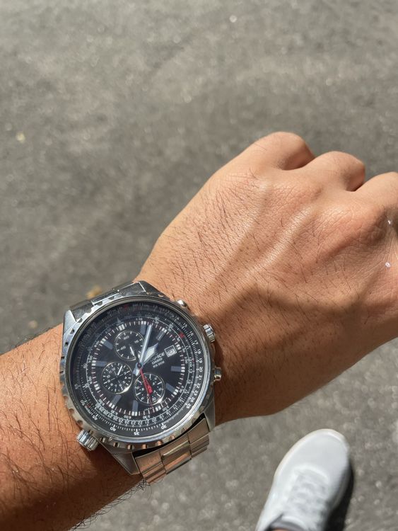 Casio Edifice Chronograph WR100M Funktioniert super (Gebraucht) in ...