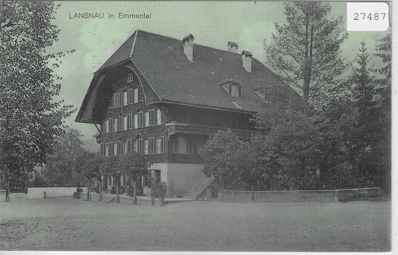 Cartoline postali: Langnau im Emmental - Bernerhaus – Usato da Ettingen venduto da Kartenplanet