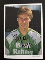 Autogramm FC St. Gallen Thomas Wyss - Sammlerstueck fuer Fus