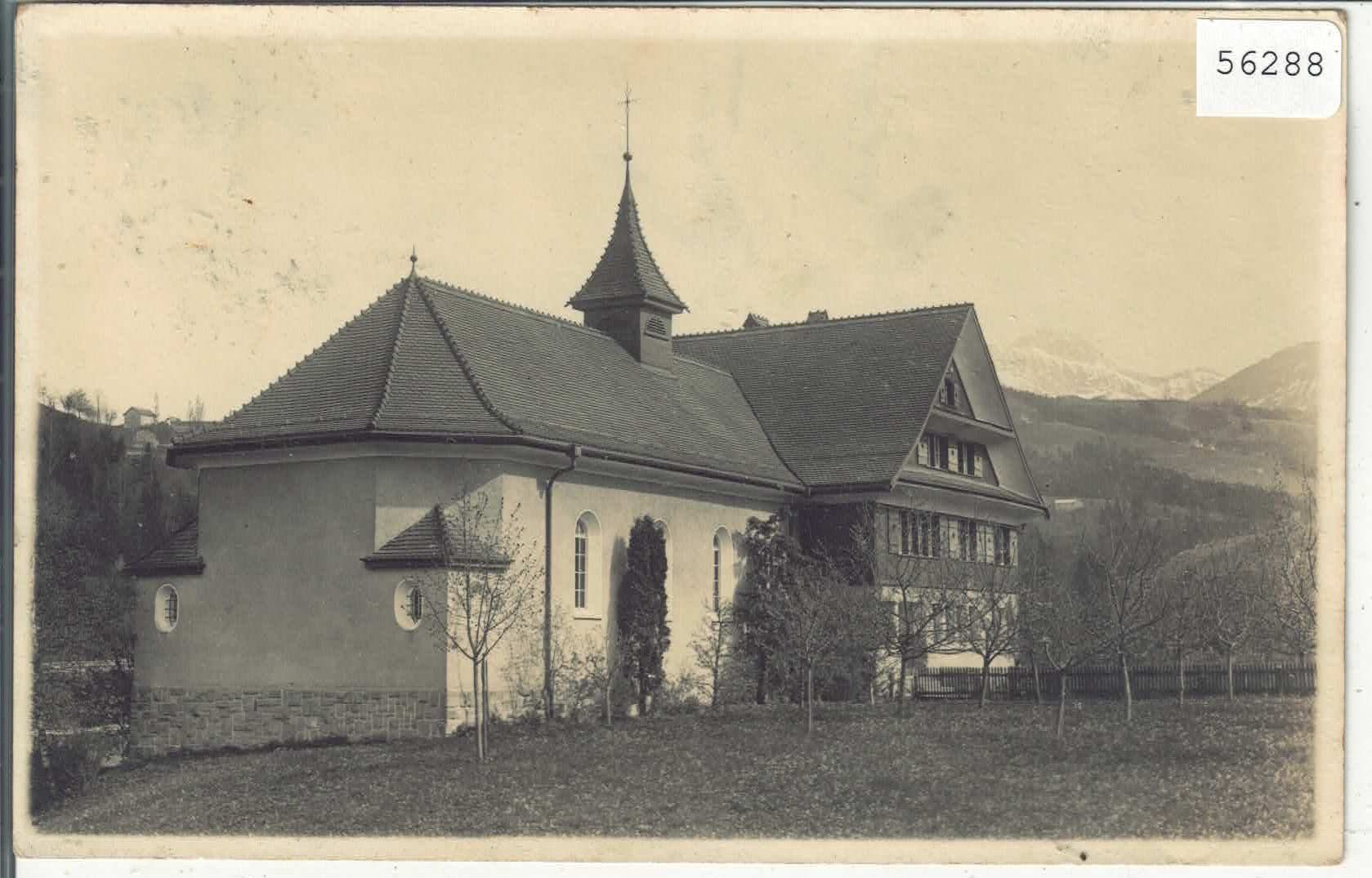 Cartes postales: Urnäsch - Kath. Kirche mit Pfarrhaus – D'occasion à Ettingen par Kartenplanet