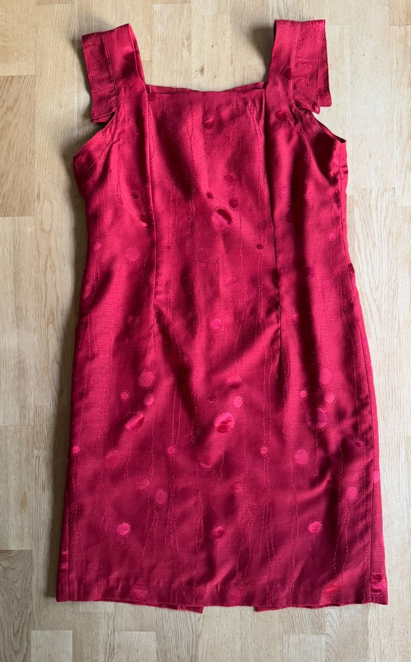 Kleider: Vintage SommerKleid - Rot - Gr. 42 – Gebraucht aus Fällanden von CapShop