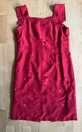 Vintage SommerKleid - Rot - Gr. 42