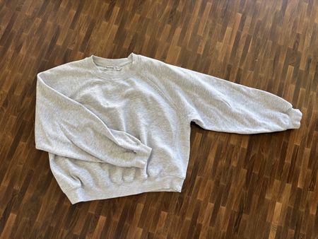 Bershka Pullover grau meliert Grösse M 