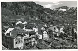 Chernex  VD  sur Montreux  et Rochers de Naye      en 1958