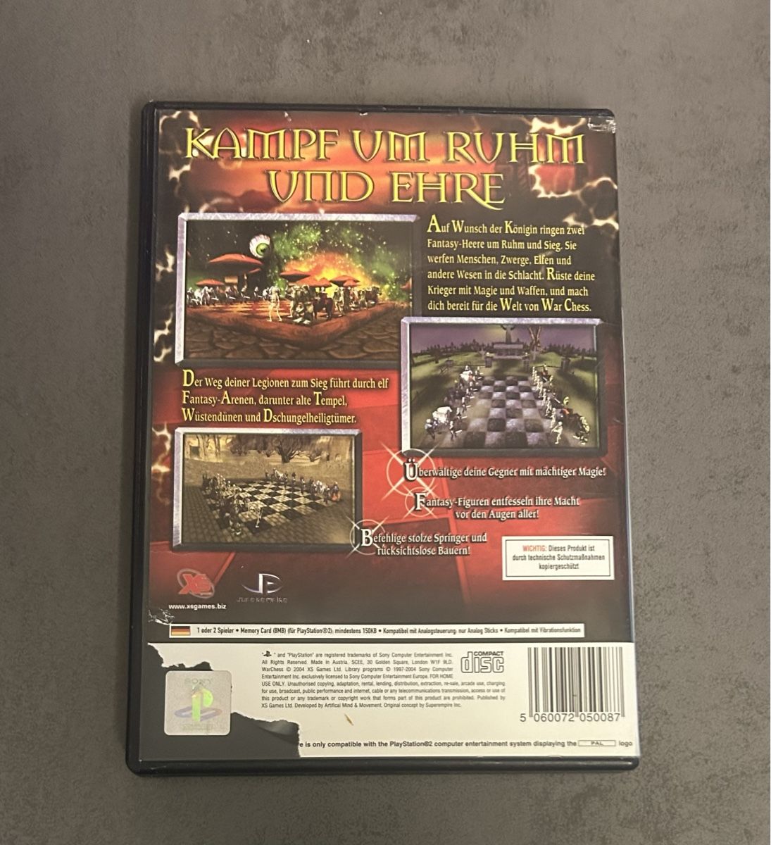 Giochi: WarChess War Chess PS2 Game – Usato da ulisbach venduto da efbtr 2