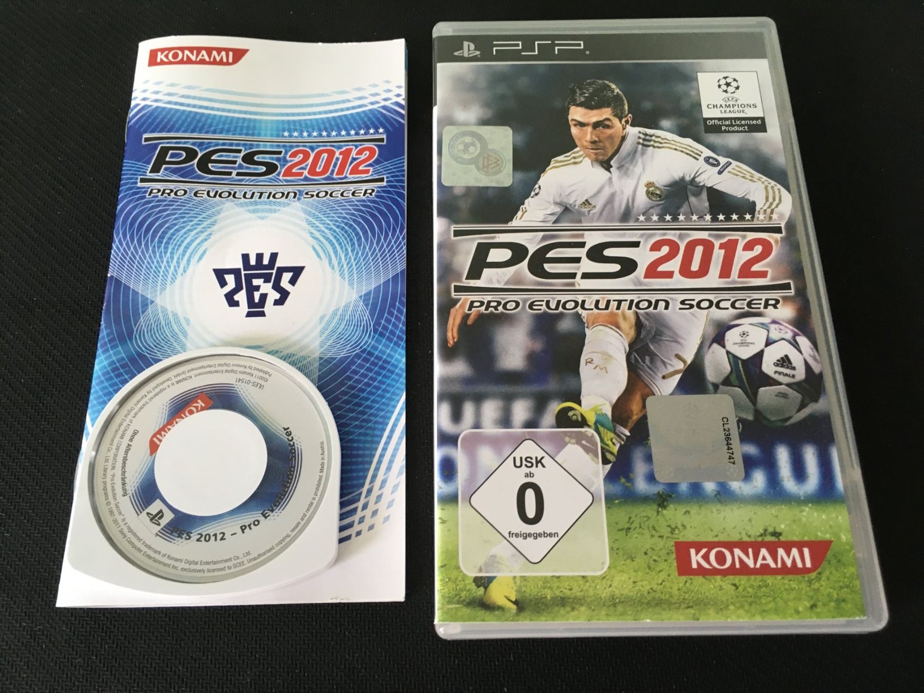 Sony Spiele: PES 2012 für PSP – Gebraucht aus St.Gallen von sjosjo