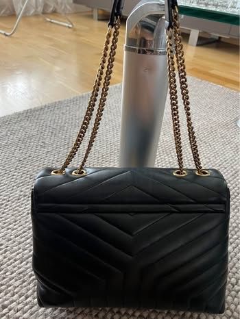 Saint Laurent Borse da donna: YSL Saint Laurent LouLou Medium, schwarz – Usato da Wetzikon ZH venduto da sar_vnk8 3