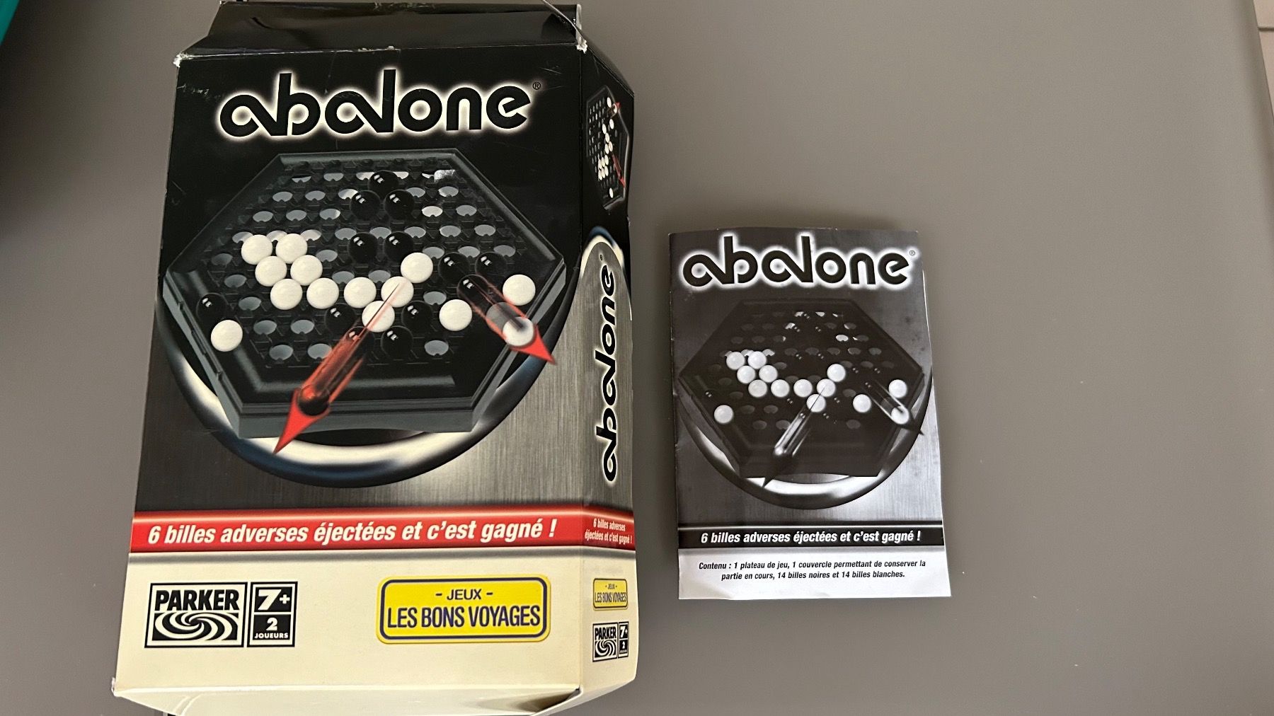 Parker Giochi: Abalone jeu dès 7ans – Usato da Bramois venduto da Chrisvol