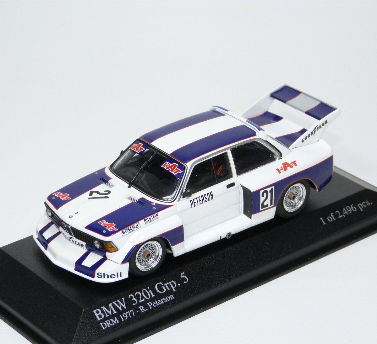 BMW Modellini d'auto: BMW 320i Grp.5 (DRM 1977) – Nuovo e nell'imballaggio originale da Flawil venduto da Imperiosud 1
