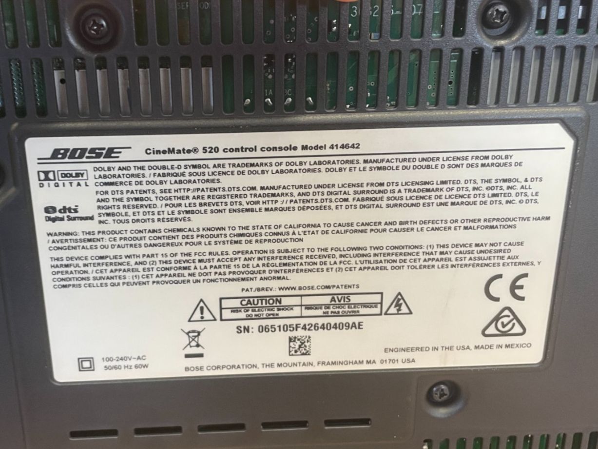 Bose Home cinéma: Bose SoundTouch 520 Surround-System 5.1 – D'occasion à Heerbrugg par Kirchhofer 6