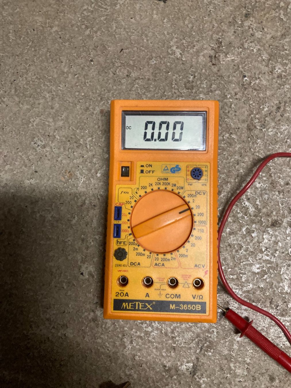 Mesurer: Digitales Multimeter, Metex-3650 B – D'occasion à Filzbach par Sugi7 1