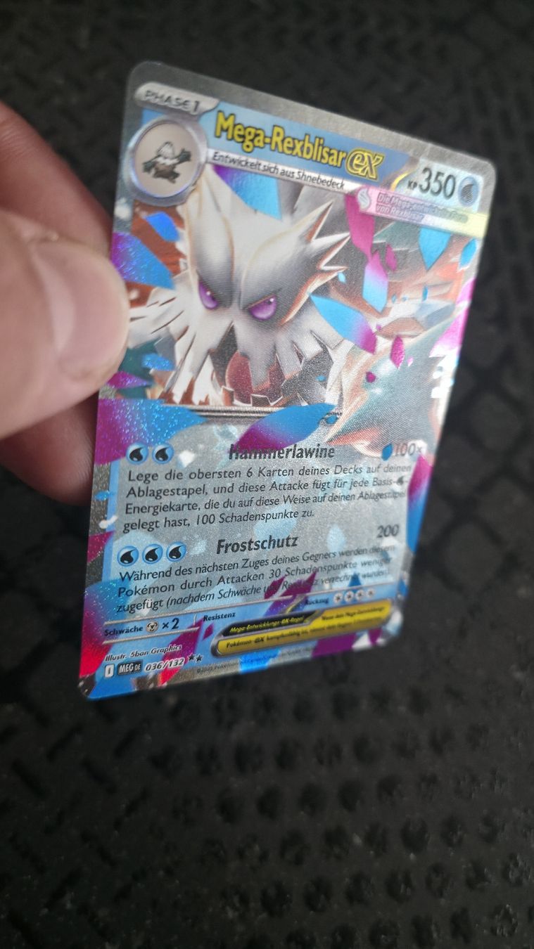 Pokémon Cartes à collectionner: Mega-Rexblisar EX  (Boosterfrisch) – Neuf (Voir description) à Rorschach par Craint 2