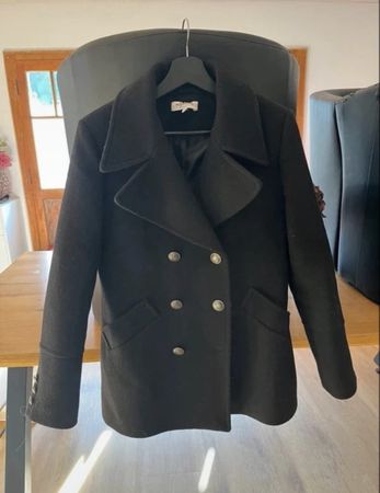 Caban noir Morgan de Toi, taille 40, bon état général