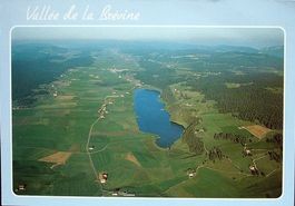 LA BRÉVINE (Briefmarke Hans Erni)