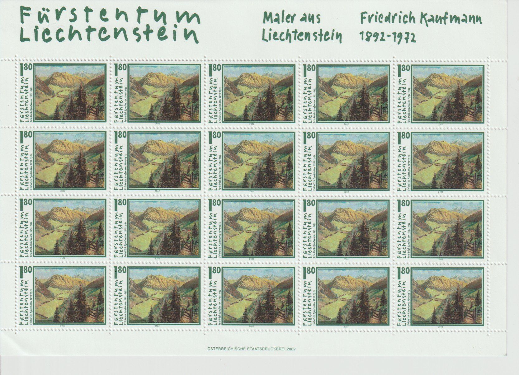 Tutti i francobolli: Friedrich Kaufmann 1 KB ** – Nuovo (secondo la descrizione) da Lausanne venduto da Whorvath