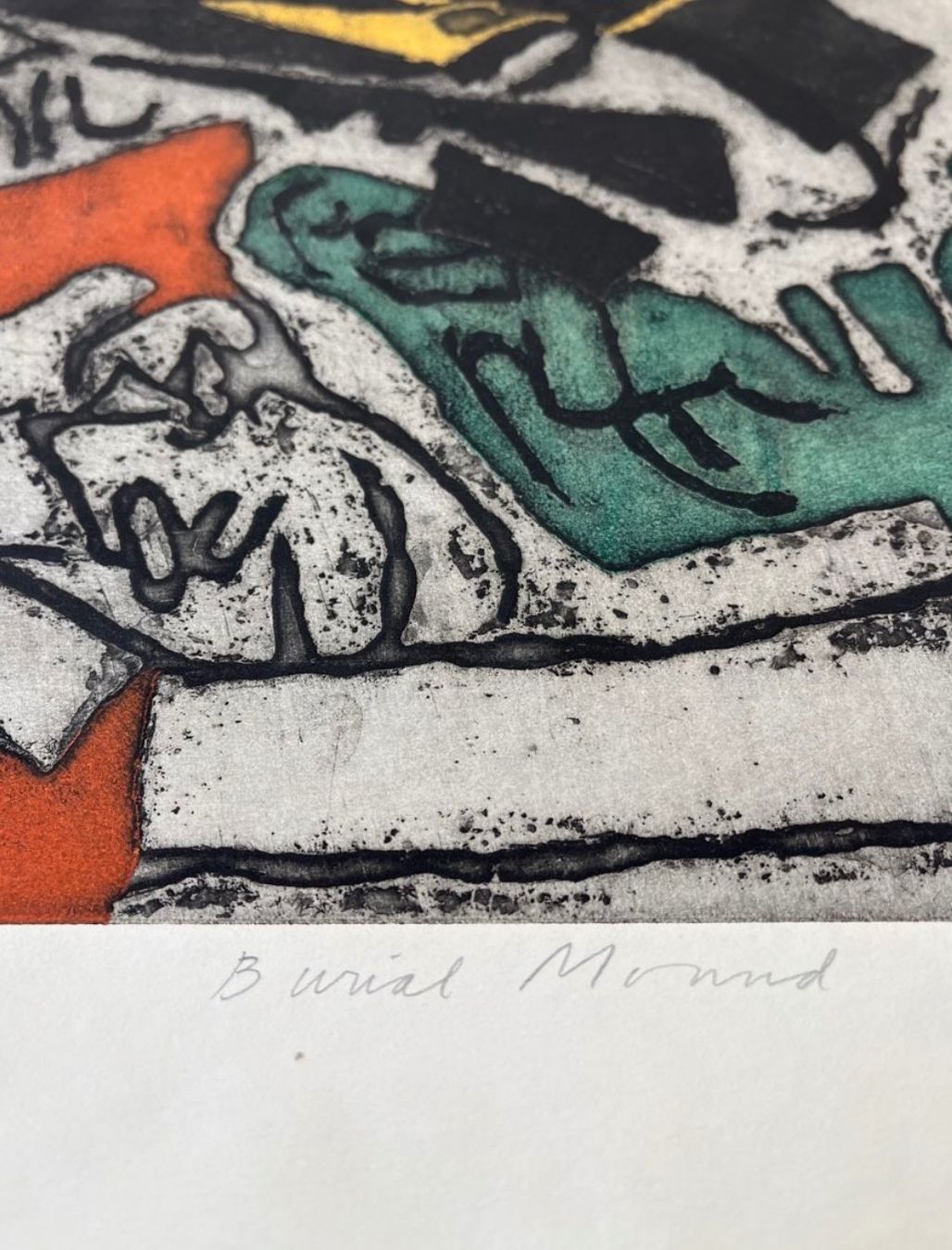 Grafica & Litografie: Leonard Edmonson, handsigniert, nummeriert – Usato da Rain venduto da Pic-Ass 4