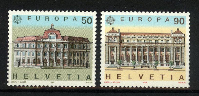 Tutti i francobolli: 1990, Europa ** – Usato da Willisau venduto da Vollstempel