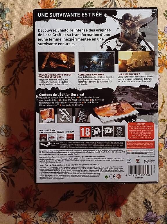 Spiele: Tomb Raider - Survival Edition – Gebraucht aus Montreux von yan_78bt 1