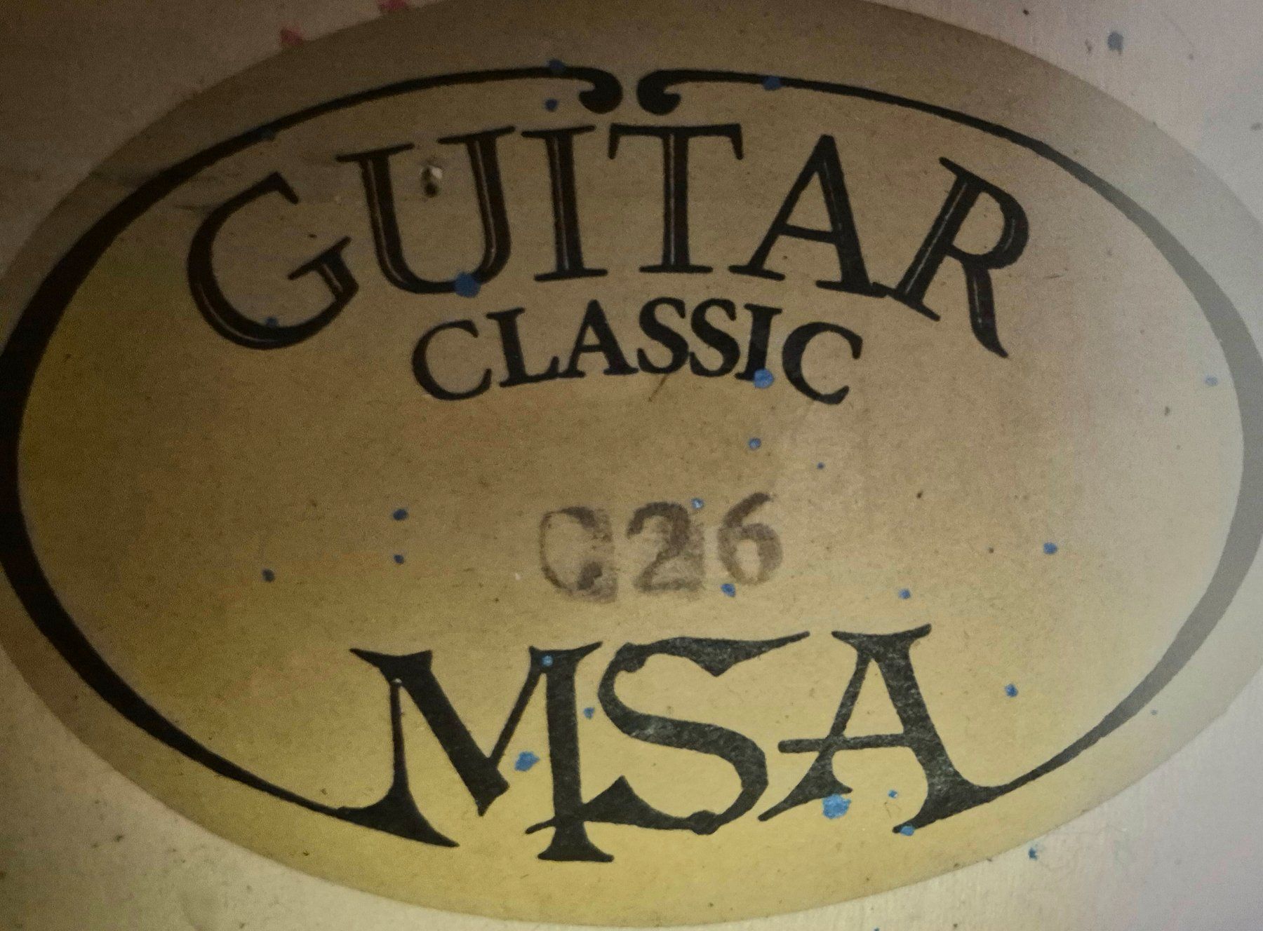 Strumenti musicali: Classic Guitar Klassiche Gitarre MSA C26 – Usato da Neerach venduto da SilliS 6