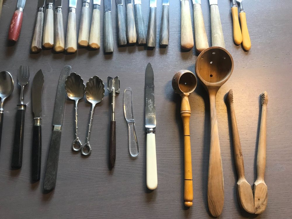 Haller BRITISH FEASTING Besteckset Mittelalter Gabel Messer Löffel 292787264344
