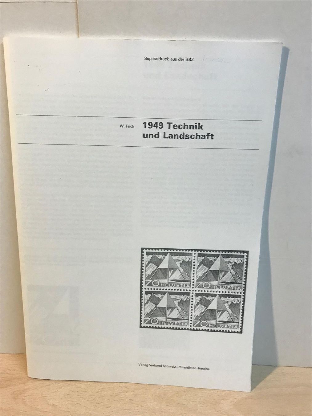 Tutti i francobolli: Technik+Landschaft 1949  Broschüre SBZ – Nuovo (secondo la descrizione) da Luzern venduto da philexpoCH