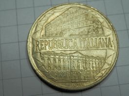 Italien 200 Lire, 1996 100 Jahre Zollakademie (1896-1996)