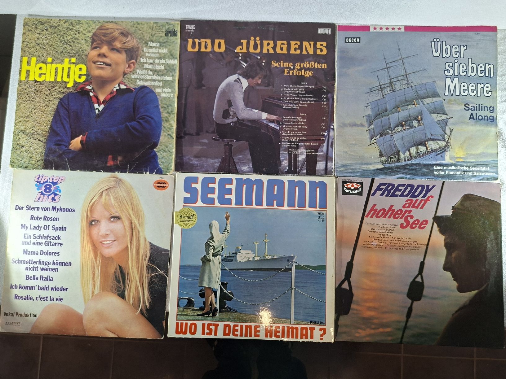 Dischi in vinile: 6 LP Schlager – Usato da Grindelwald venduto da carro5