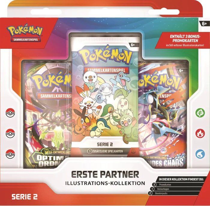 Pokémon Carte collezionabili: Pokémon Erste Partner Illustrations Kollektion Serie 2 - DE – Nuovo e nell'imballaggio originale da Gossau SG venduto da Bummelz 6