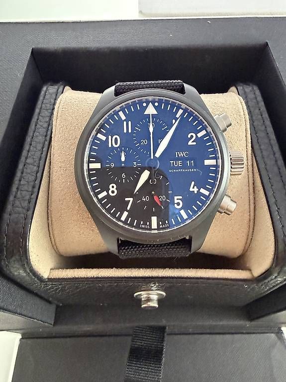 IWC Uhren: IWC Polot Top Gun – Gebraucht aus Zürich von timeio-swapwatch