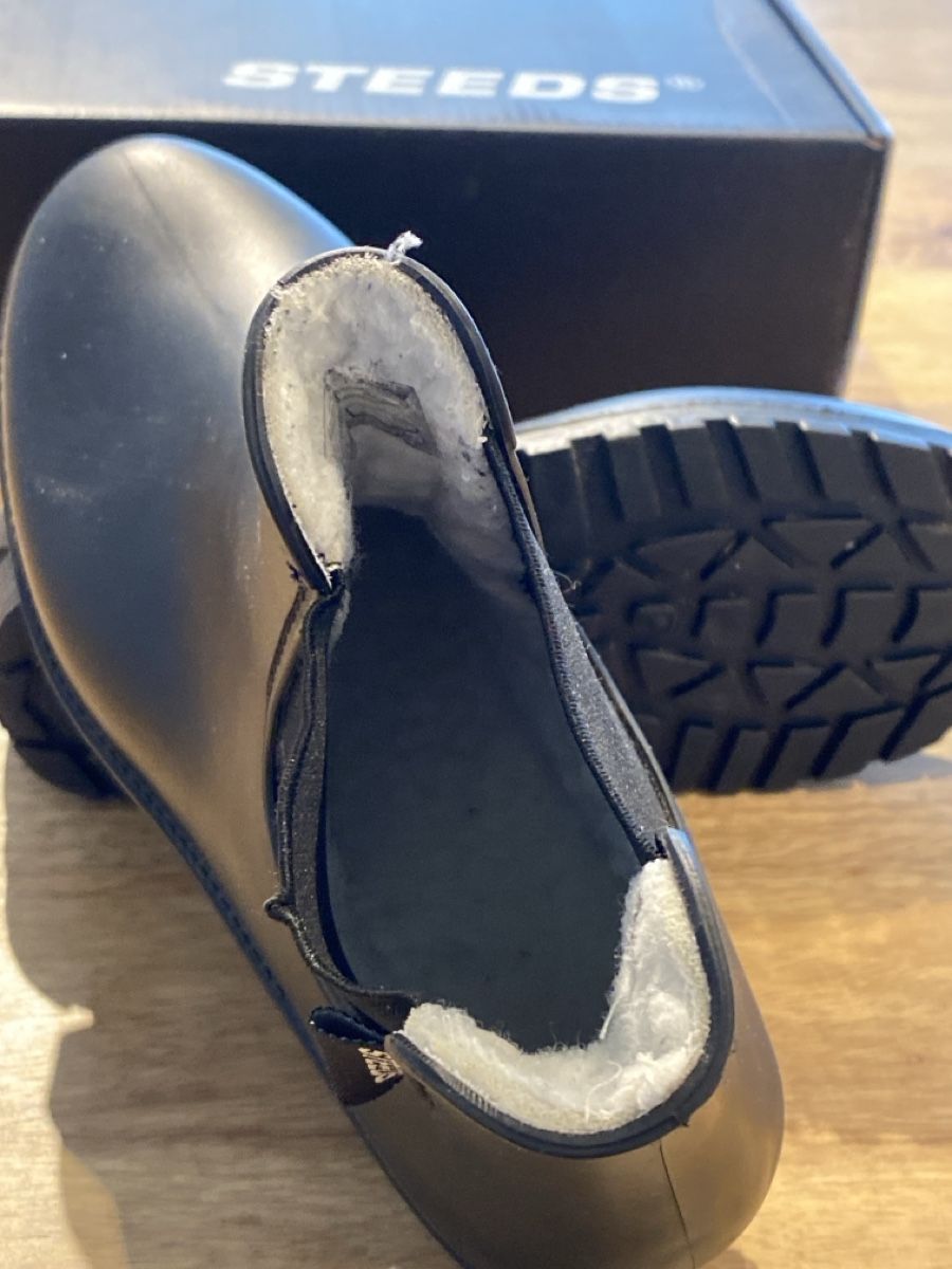 Scarpe da uomo: Schwarze Reit-Winter-Boots Gr. 34 – Usato da Winterthur venduto da LittleAngel7 2