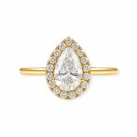 💎💥Solitär Diamant lab 1.25tcw💍D VS1, 14K G-Gold Ring