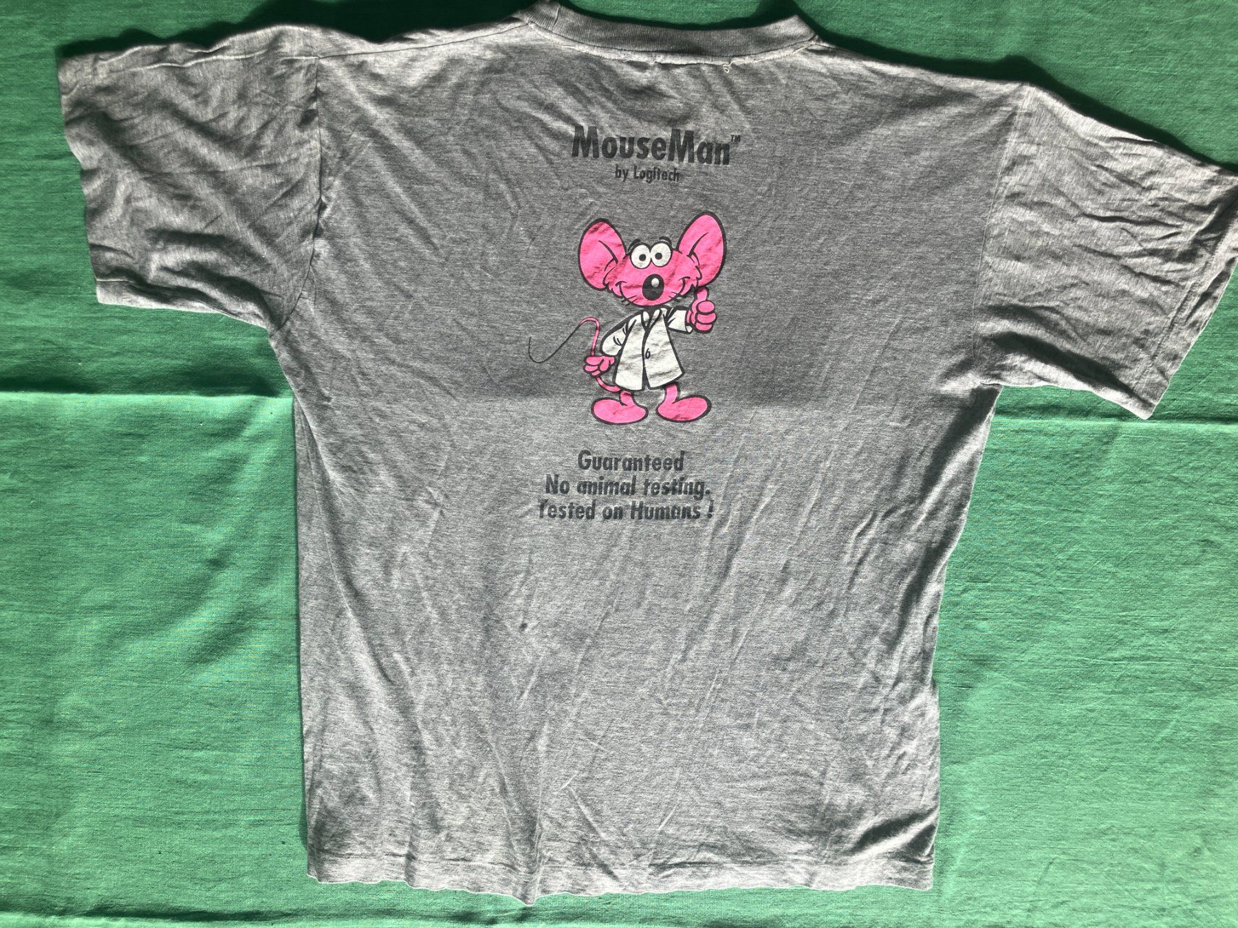 T-shirt: T-Shirt Logitech Mouseman – Nuovo (secondo la descrizione) da Geroldswil venduto da Ronco7 1