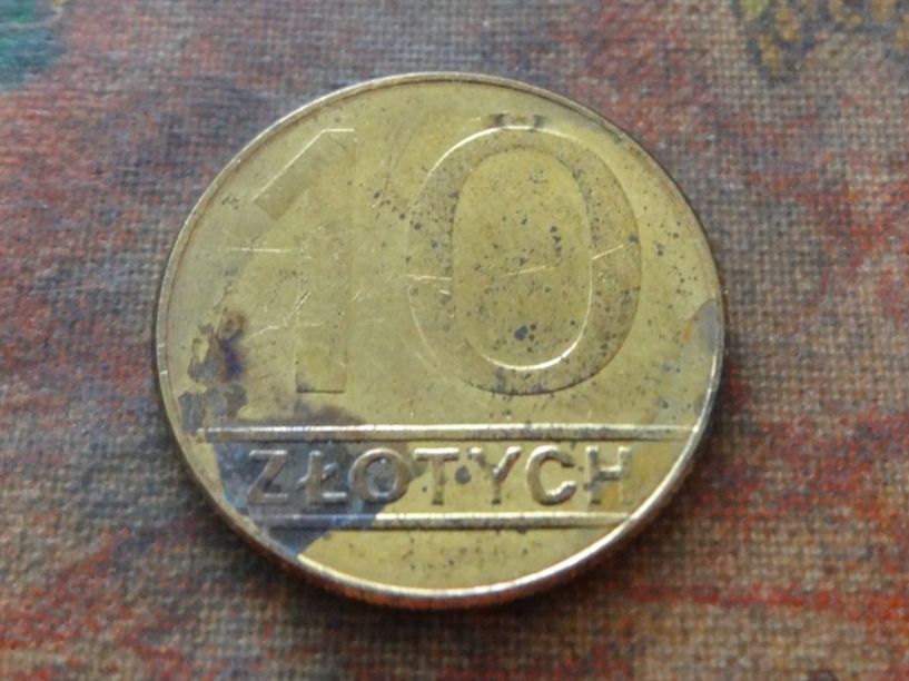 Tutti le monete: Pologne  10  Zlotych  1990 – Usato da Romanel-sur-Lausanne venduto da Swift13 1