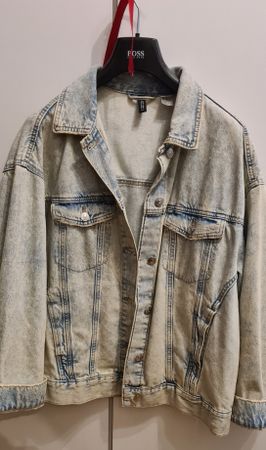 Veste en jean délavée - Taille M
