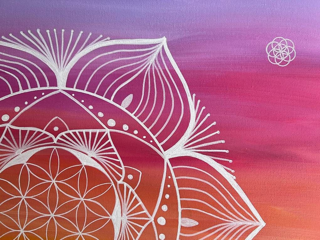 Tableaux: 70x70cm Acryl-Bild mit Mandala – Neuf avec emballage d'origine à Urdorf par manuela4 4