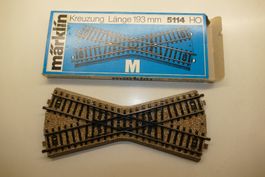 Märklin H0: Kreuzung 193mm
