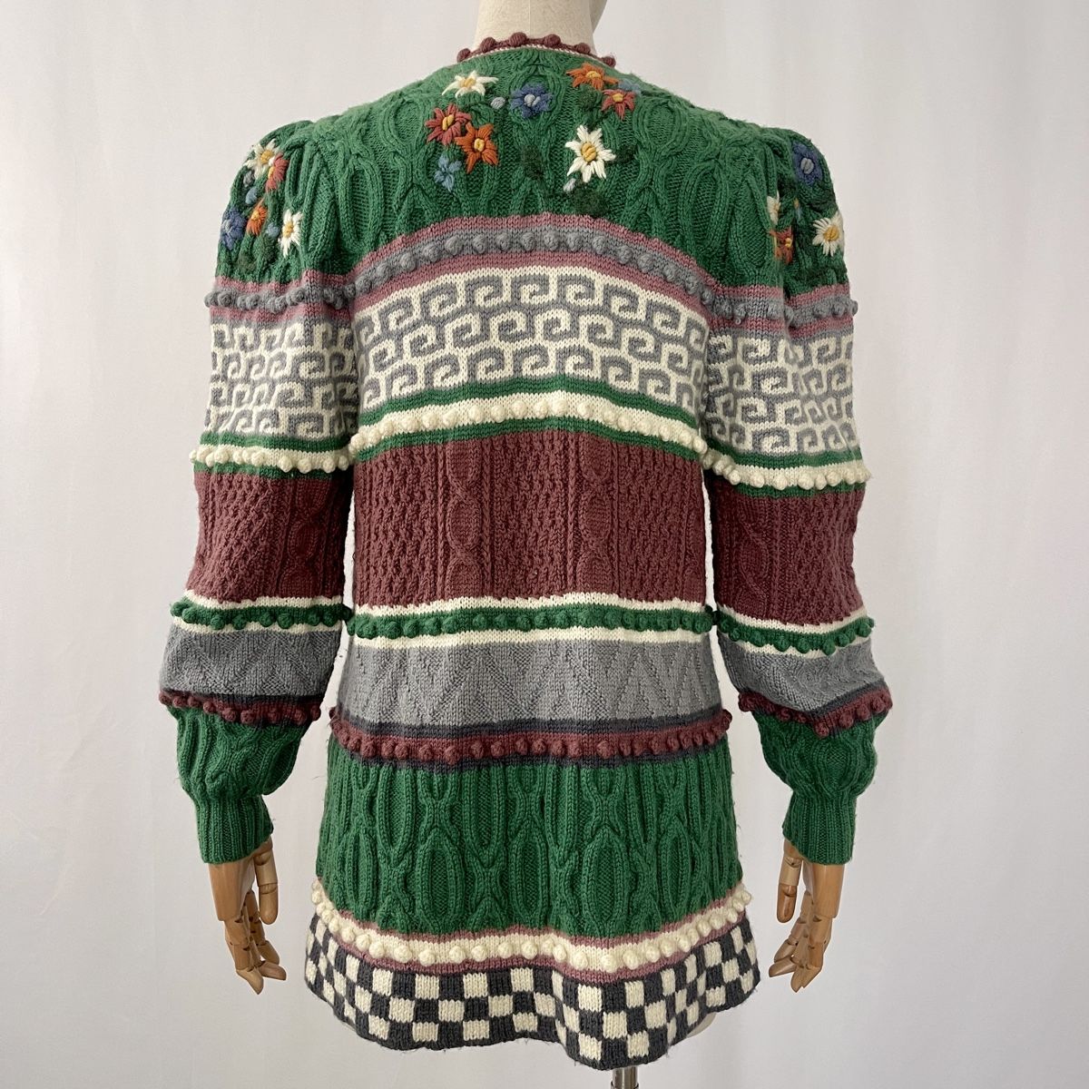 Maglioni & Felpe: WOLKENSTRICKER Handwoven Embroided Cardigan – Nuovo (secondo la descrizione) da Emmen venduto da Avviivva_Com2023 4
