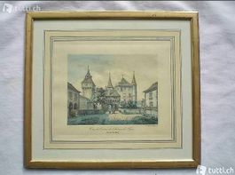 Schloss Château Nyon von C. Bourgeois Francoise Delpech 1822