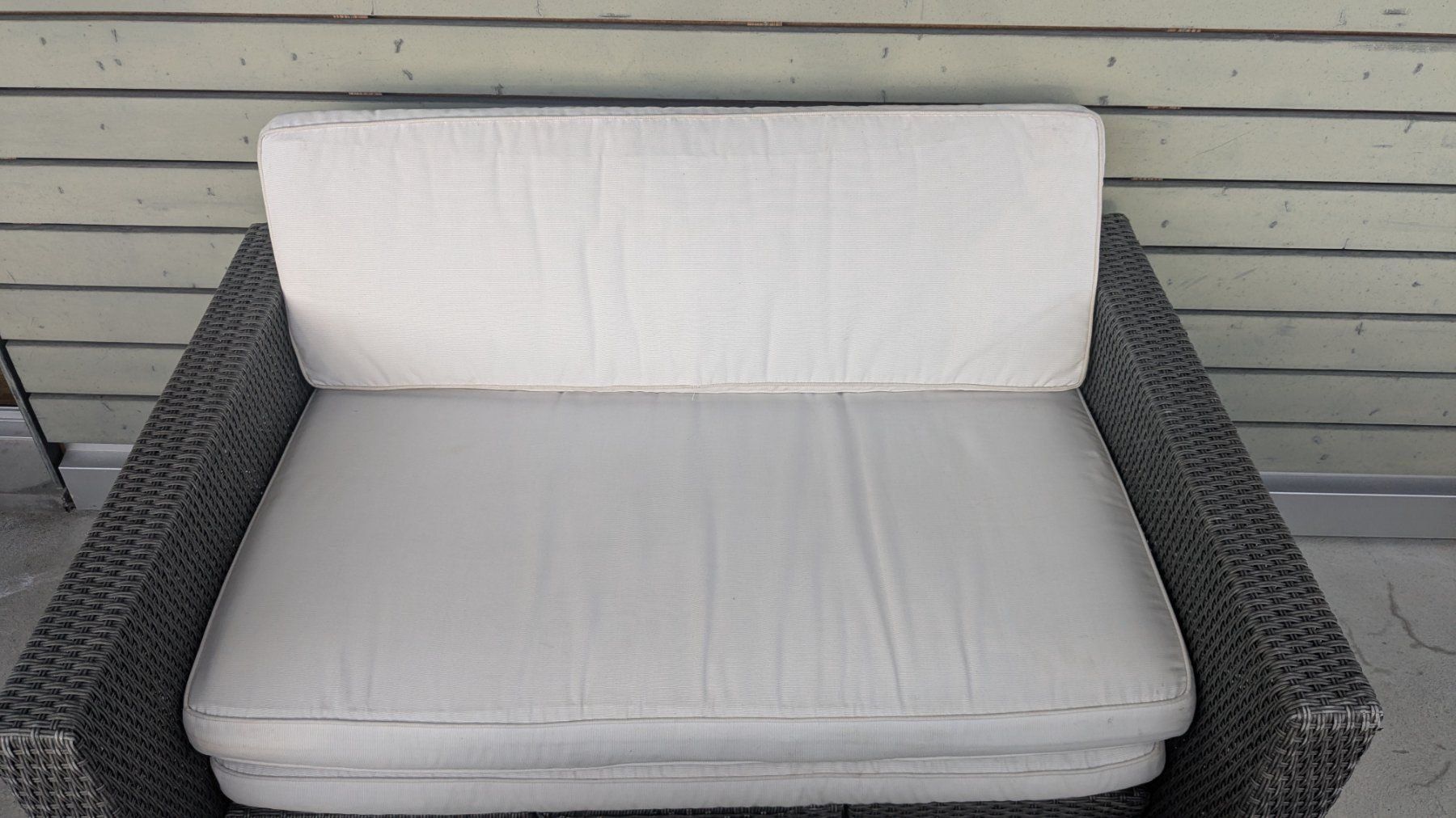 Set di tavolo e panche: Ratan Gartenlounge – Usato da Aarau Rohr venduto da Zmille 3