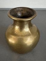 KLEINE MESSING VASE ANTIK