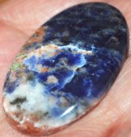 Cabochon L-1106 – Sodalith – 43x27x5mm