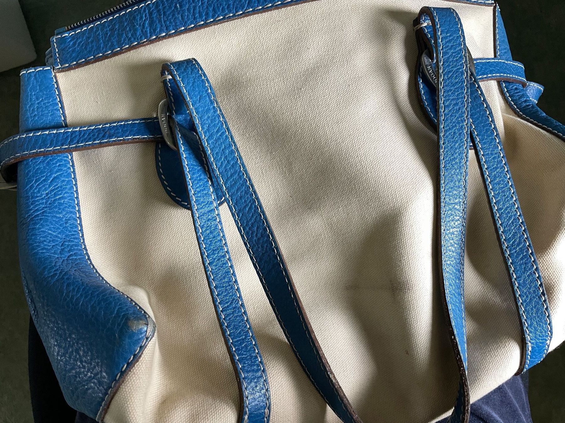 Hogan Borse da donna: HOGAN Handtasche blau / weiss – Usato da Volketswil venduto da n_r_5gdf 9