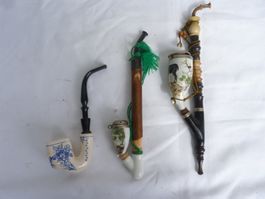 Tabakpfeifen- Lot drei Stück